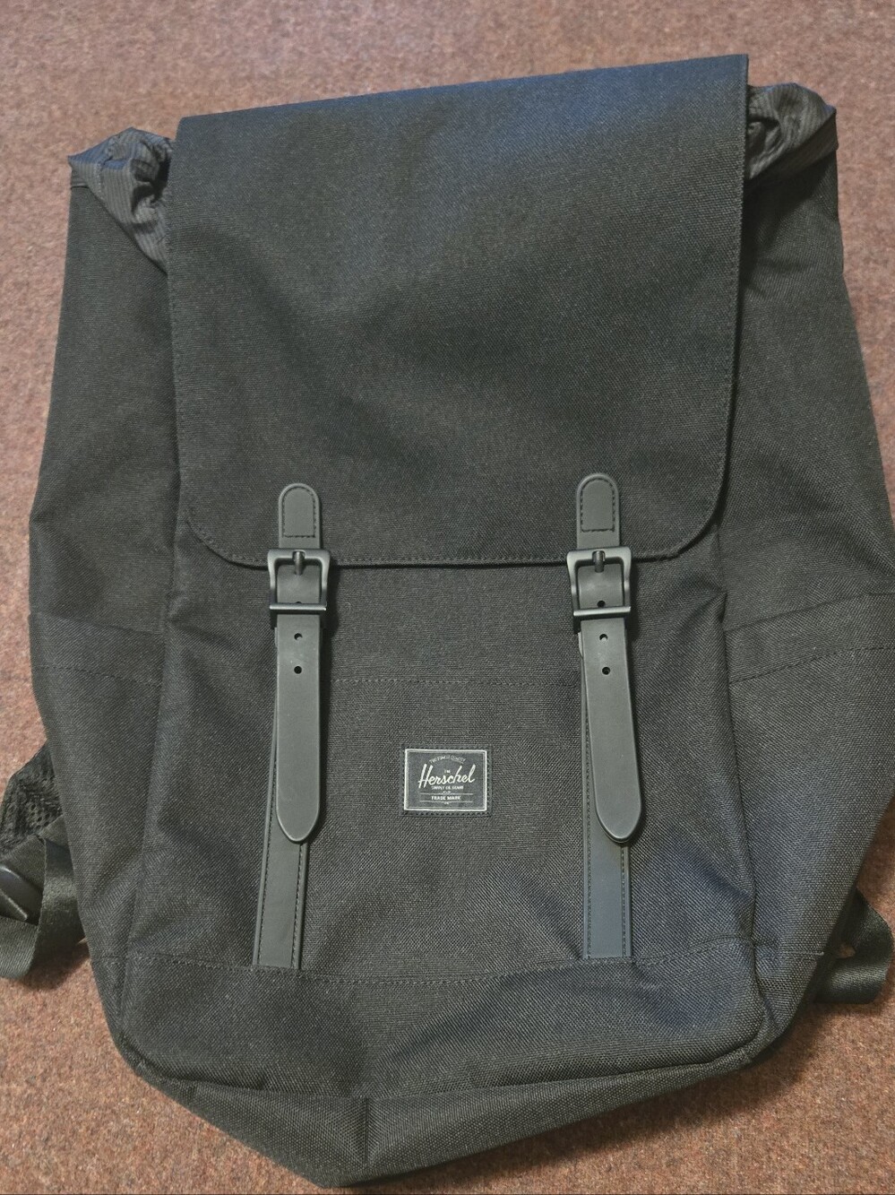 Herschel Supply Company Black Rucksack Backpack